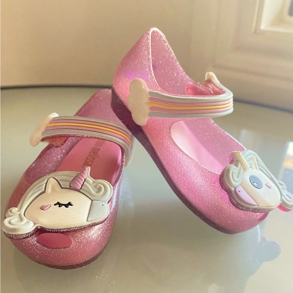 Mini Melissa Unicorn shoes- size 5🦄